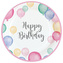 EKO Papírové talíře Pastel Balloons Happy Birthday 23 cm - 8 ks