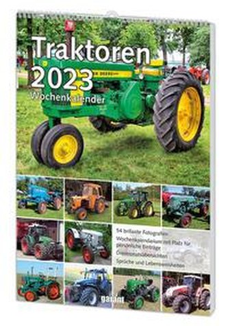 Wochenkalender Traktoren 2023