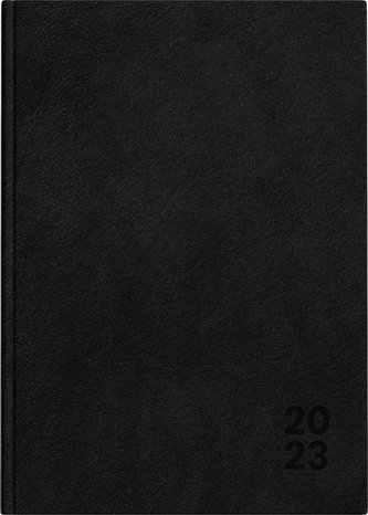 Kalendarz 2023 książkowy A5 Basic DTP czarny