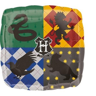 Foliový balonek čtverec Harry Potter 45 cm
