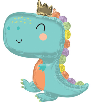 Foliový balonek Happy Dino 78 cm