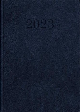 Kalendarz 2023 książkowy A4 Standard DTP granat