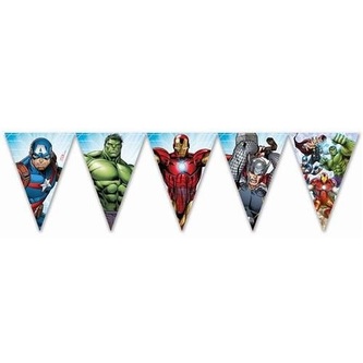 Vlaječková girlanda Mighty Avengers Vlaječková girlanda Mighty Avengers