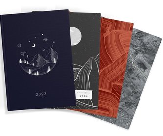 Kalendarz 2023 książkowy A5 Standard DTP mix
