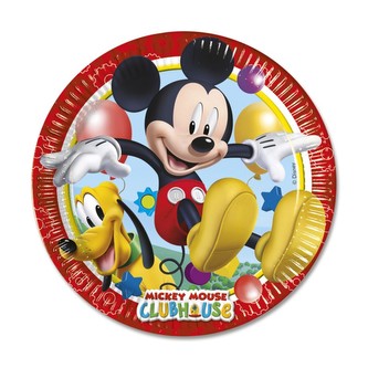 Papírové talíře Mickey Playful 23 cm - 8 ks