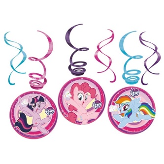 Závěsné spirály My little Pony 12 ks Závěsné spirály My little Pony 12 ks