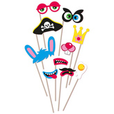 Rekvizity do fotokoutku - Funny 10 ks