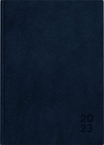 Kalendarz 2023 książkowy A5 Basic DTP granat