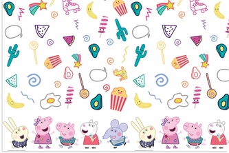 Prasátko Peppa ubrus 120 cm x 180 cm Procos