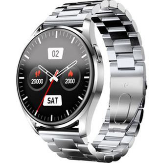 Smart hodinky ALIGATOR Watch Pro X (Y32) stříbrné