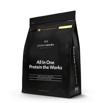 All In One Protein The Works™ - The Protein Works - cookies & krém - 2000 g
