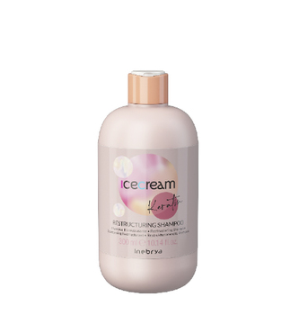 Inebrya Ice Cream Keratin Restructuring Shampoo restrukturační šampon na bázi keratinu 300 ml