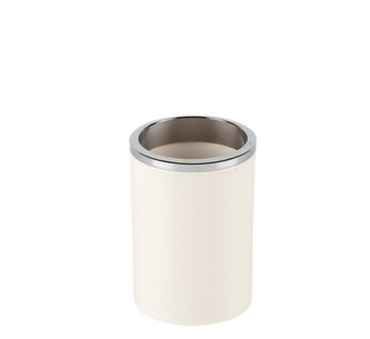 Kelímek na kartáčky béžová 8x10,5cm