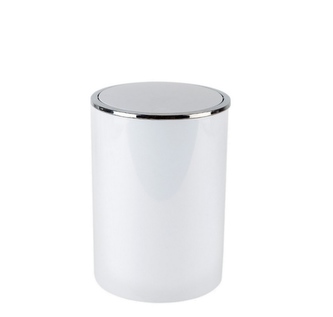 Odpad koš 6l bílý 18,5x25,5cm