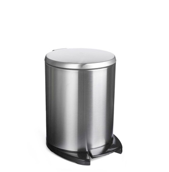 Odpad koš pedál 6l nerez 20x28cm