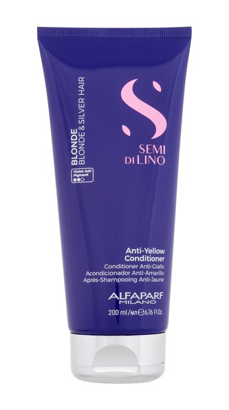 ALFAPARF MILANO Semi Di Lino Kondicionér Anti-Yellow Conditioner 200 ml pro ženy