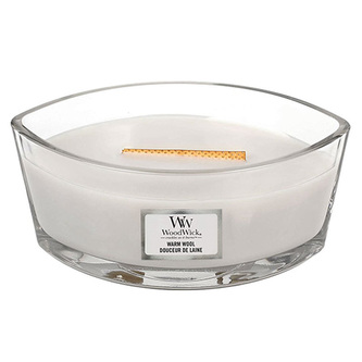 WoodWick Vonná svíčka loď Warm Wool 453 g unisex