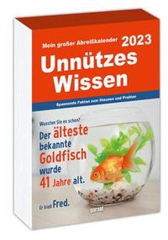 Abreißkalender Unnützes Wissen 2023