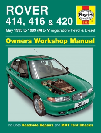 Rover 414, 416 & 420 Petrol & Diesel (May 95 - 99) M To V