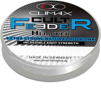 CLIMAX CULT Feeder Hijacker - návazcový silon 50m Průměr: 0,18mm / 3,0kg