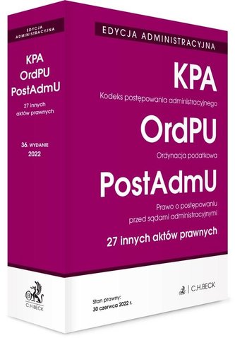 Edycja administracyjna. KPA.OrdPU. PrPostAdm