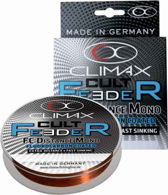 Silon CLIMAX CULT Feeder Distance Mono hnědý 200m Průměr: 0,22mm / 4,7kg