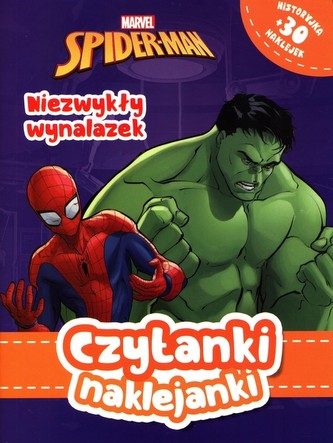 Czytanki naklejanki Niezwykły wynalazek Marvel Spider-Man Czytanki naklejanki Niezwykły wynalazek Marvel Spider-Man