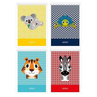 Kołonotatnik A6/40K kratka Cute Animals 1szt