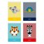 Kołonotatnik A6/40K kratka Cute Animals 1szt