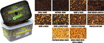 Hotový partikl 3kg Hemp & Maize/Konope & kukuřice