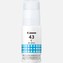 Canon BJ INK GI-43 C EMB Cyan Ink Bottle