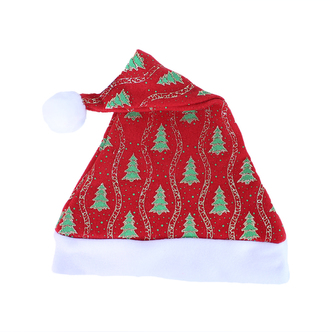 Vánoční čepice - stromečky
