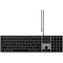 Satechi Slim W3 USB-C Backlit Wired Keyboard US vesmírně šedá